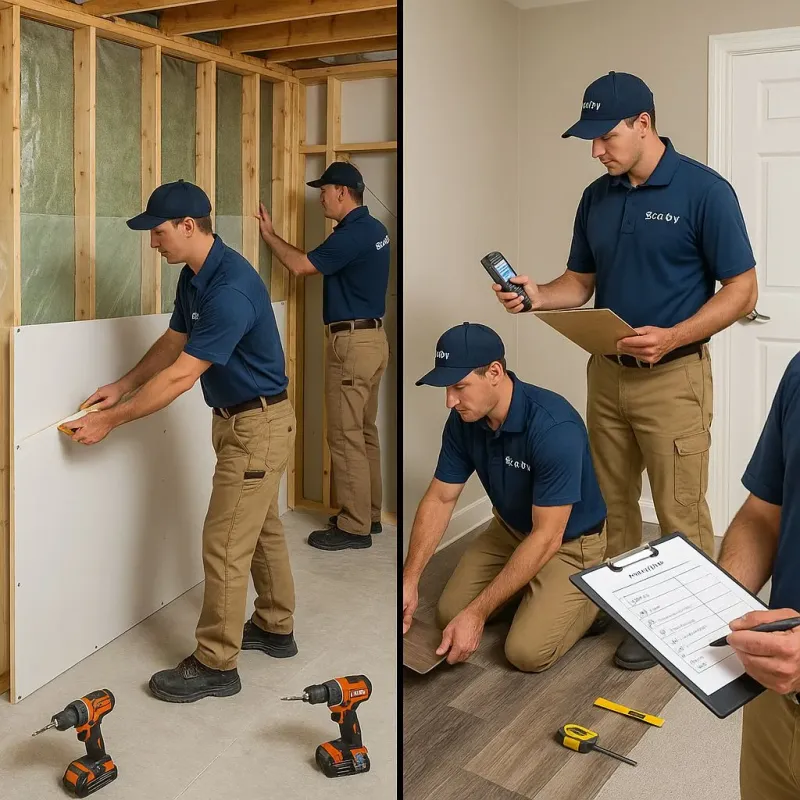 Repairs and Reconstruction process in Lakeside, TX